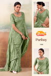 Parinay By Stavan Fancy Fabric With Embroidery Work Saree Wholesale In India